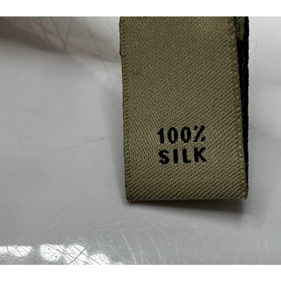 BURBERRY London 100% Silk Beige Red Black Checkered Scarf Wrap - Picture 7 of 7